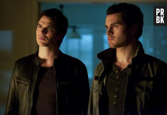 Vampire Diaries saison 5, épisode 18 : Enzo et Damon sur une photo