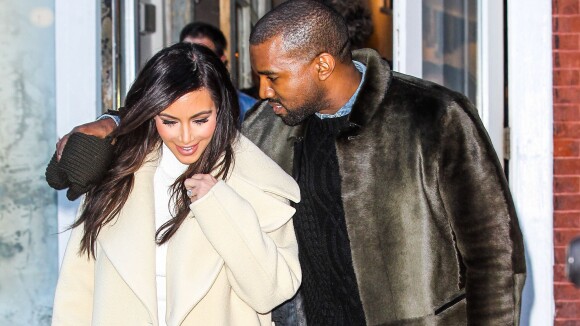Kim Kardashian de passage à Paris avec Kanye West pour sa robe de mariée