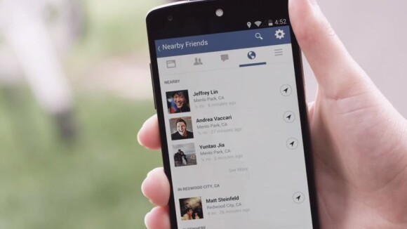 Facebook : Friends Nearby, la fonction pour traquer la position de vos amis