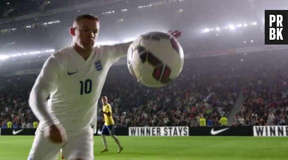 Nike : Rooney affronte Ronaldo