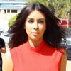 Kim Kardashian en rouge à Los Angeles le 14 mars 2014