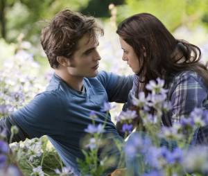 Edward et Bella dans la prairie dans Twilight 3