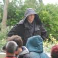  Hunger Games 3 en France : Liam Hemsworth en costume de Gale, le 7 mai 2014 &agrave; Ivry-sur-Seine 