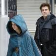  Hunger Games 3 en France : Jennifer Lawrence et Liam Hemsworth sur le plateau, le 7 mai 2014 