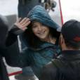  Hunger Games 3 en France : Jennifer Lawrence souriante sur le plateau, le 7 mai 2014 