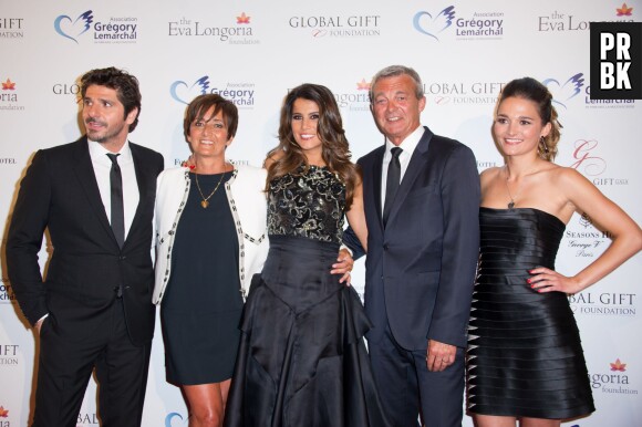 Global Gift Gala 2014 : Patrick Fiori et Karine Ferri en présence de la famille de Grégory Lemarchal