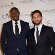 Global Gift Gala 2014 : Wesley et Kendji lors de la cérémonie en soutien à l'association Grégory Lemarchal
