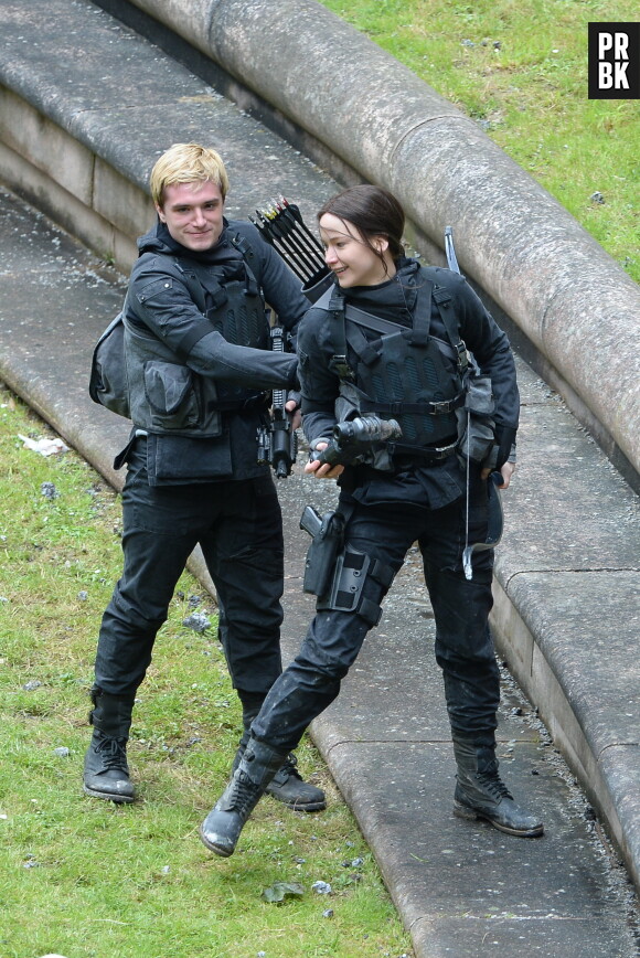 Hunger Games 3 : tournage placé sous le signe du fun pour Jennifer Lawrence et Josh Hutcherson