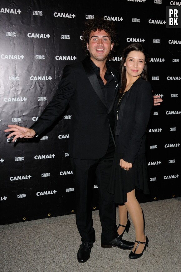 Maxime Musqua à la soirée Canal + au Festival de Cannes 2014, le vendredi 16 mai