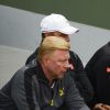 Boris Becker au tournoi de Roland-Garros, le 28 mai 2014 à Paris