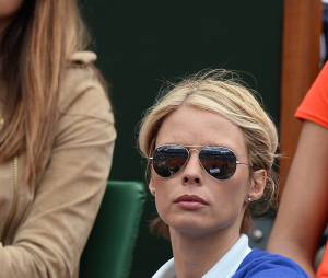 Sylvie Tellier à Roland Garros le 3 juin 2014