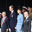 Kate Middleton et Prince William rendent hommage aux vétérans britanniques du Débarquement, le 6 juin 2014 en Normandie
