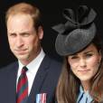 Kate Middleton et Prince William en couple pour les commémorations du Débarquement, le 6 juin 2014 à Arromanches