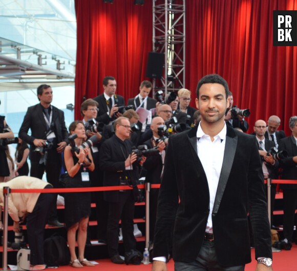 Joakim Latzko de Plus belle la vie à la cérémonie d'ouverture du Festival de télévision de Monte Carlo le 7 juin 2014