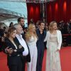 L'équipe de En Famille à la cérémonie d'ouverture du Festival de télévision de Monte Carlo le 7 juin 2014