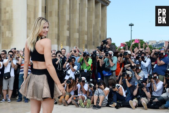 Maria Sharapova sexy à Paris après sa victoire en finale de Roland Garros 2014