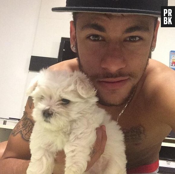 Neymar amoureux sur Instagram après la victoire du Brésil au Mondial 2014