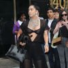 Lady Gaga : look transparent à New York, le 12 juin 2014