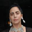  Lady Gaga exhibe ses t&eacute;tons dans un soutif transparent, &agrave; New York le 12 juin 2014 