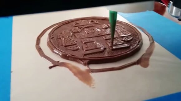 Une imprimante 3D pour imprimer.... du Nutella !