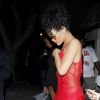 Rihanna en nuisette sexy, le 4 juillet 2014 à Los Angeles