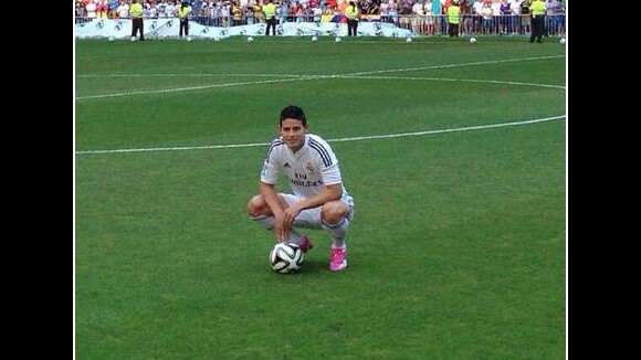 James Rodriguez (Real Madrid) sauve un supporter face aux services de sécurité