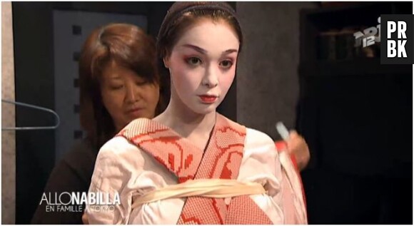 Allo Nabilla : Nabilla Benattia en mode geisha à Tokyo
