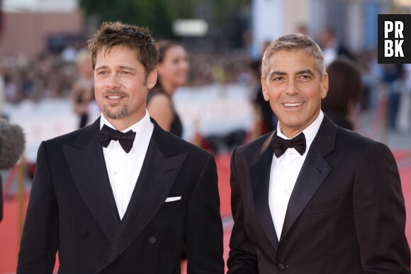 George Clooney et Brad Pitt, amis à l'écran et à la ville