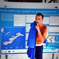 Nikos Aliagas : l'album photos de ses vacances en Grèce