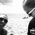  Alizée et Grégoire Lyonnet : amoureux à la plage au mois de mai 2014 