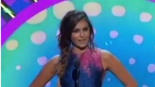 Nina Dobrev et Kellan Lutz : clin d'oeil aux rumeurs de couple aux TCA 2014