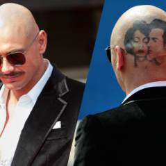 James Franco moustachu, chauve et tatoué à Venise : les photos chocs