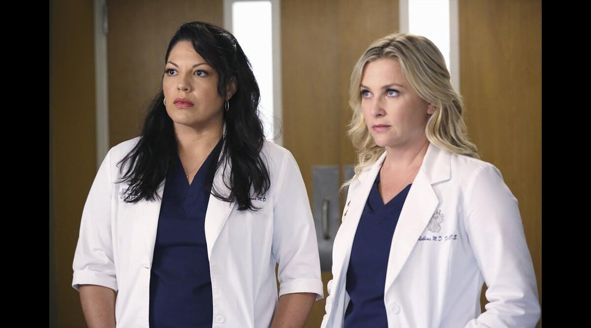 Photo : Grey's Anatomy saison 11, épisode 1 : Sara Ramirez et Jessica