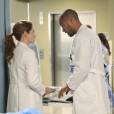 Grey's Anatomy saison 11, épisode 1 : Jesse Williams et Sarah Drew sur une photo