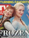 Once Upon a Time saison 4 : Elsa (Georgina Haig) et Anna (Elizabeth Lail) en Une de TV Guide