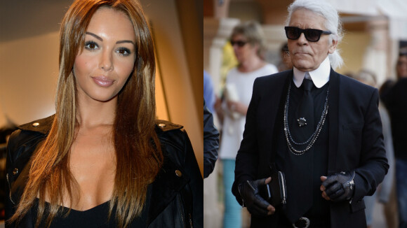 Nabilla Benattia : critiquée par Karl Lagerfeld, elle lui répond sur Twitter