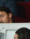 Zlatan Ibrahimovic et sa femme ont assisté à la victoire du PSG face à Barcelone le 30 septembre 2014