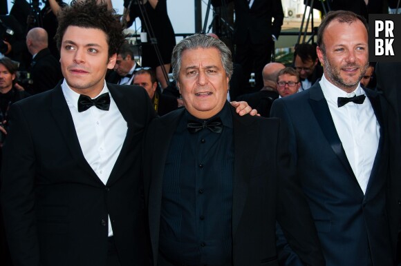 Kev Adams, Christian Clavier et Pierre-Francois Martin-Laval au Palais Des Festivals de Cannes le 23 mai 2013