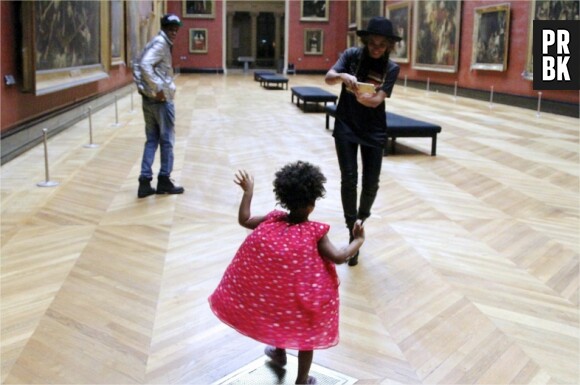 Beyoncé et Jay-Z : Blue Ivy s'éclate au Louvre