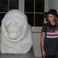 Beyoncé prend la pose au musée sur Louvre