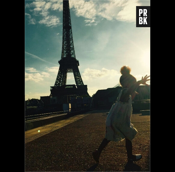 Beyoncé et Jay-Z : leur fille Blue Ivy à Paris
