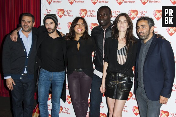 Omar Sy, Tahar Rahim, Charlotte Gainsbourg... : tapis rouge de Samba à Paris, le 14 octobre 2014