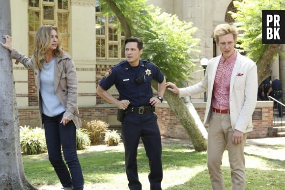 Revenge saison 4, épisode 4 : Emily VanCamp, Nick Wechsler et Gabriel Mann sur une photo
