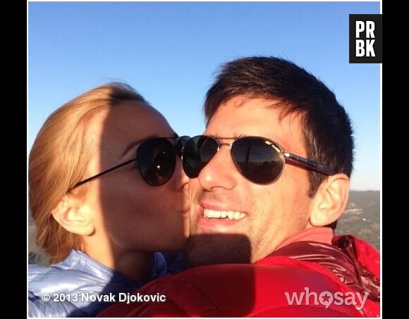 Novak Djokovic et Jelena Ristic heureux parents d'un petit Stefan