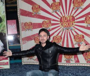 Sorel à la première de Love Circus, le 28 octobre 2014, aux Folies Bergères