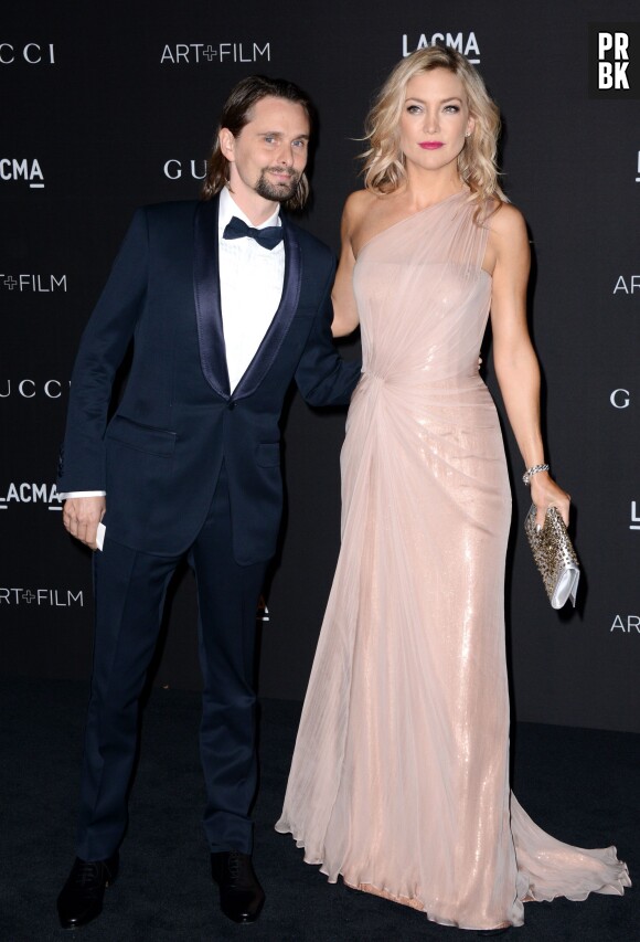 Kate Hudson et Matthew Bellamy en couple à l'ACMA, à Los Angeles, le samedi 1er novembre 2014