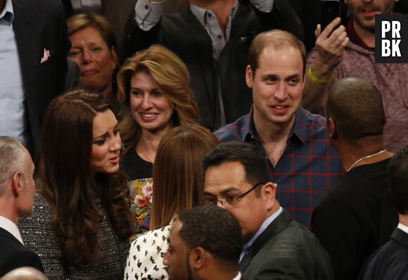 Beyoncé et Jay Z : rencontre avec Kate Middleton et Prince William pendant le match Brooklyn Nets vs Cleveland Cavaliers, le 8 décembre 2014 à New York