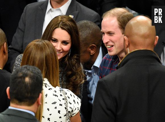 Beyoncé et Jay Z : rencontre avec Kate Middleton et Prince William pendant le match Brooklyn Nets vs Cleveland Cavaliers, le 8 décembre 2014 à New York