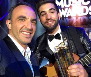 NRJ Music Awards 2014 : Nikos Aliagas et Kendji Girac