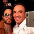  NRJ Music Awards 2014 : Nikos Aliagas et Lenny Kravitz 
